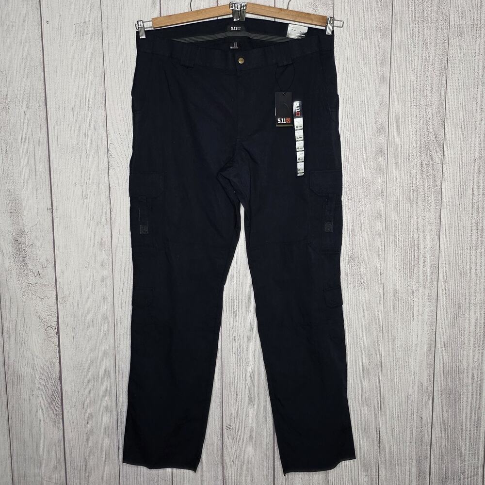 5.11 Tactical Taclite EMS Pants Mens 46 Unhemmed Dark Navy EMT Paramedic NWT